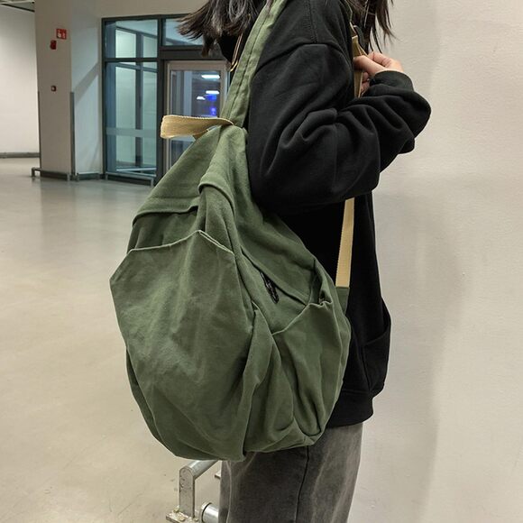 7963 canvas bag, \'s and large capacity leisure backpack, \'s and travel main image 6